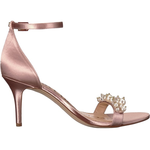 Sam Edelman Platt pink satin pump sz 8 - Picture 5 of 8